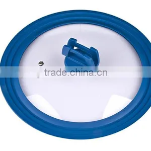 3 in 1 Multi Size Glass Lid With Silicon For Pots and Pans thumbnail-6