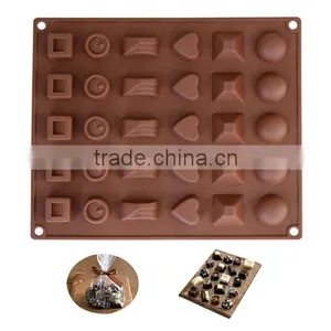 Christmas Chocolate Molds,Fancy Silicone Cake Mold 30 Cavity Multi Shaped Candy Jelly Ice thumbnail-3