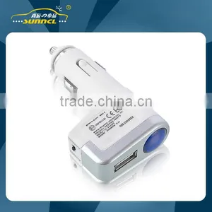 800mA and 1500mA Adjustable USB Car Charger Adapter Plug for Apple and Samsung Device thumbnail-1