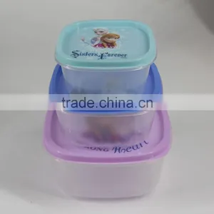 Plastic Mini 3pcs Food Container Set thumbnail-3