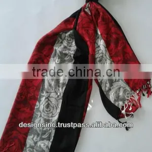 Designer Fashion Cotton Scarf thumbnail-1