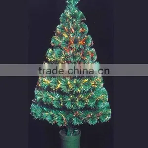 HOT!!2012 Decorative Fiber Optic Christmas Tree thumbnail-1