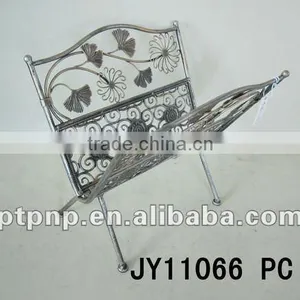Decorative Metal Newspaper Holder thumbnail-1