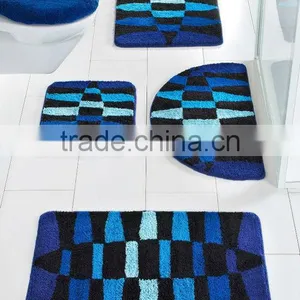 BLUE BATHMAT WHOLE SETS BATHMAT POLYESTER BATHMAT (EV-G001-BM) thumbnail-1
