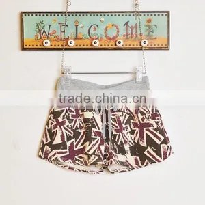 2016 Fashionable Hotsale Allover Print Single Jersey Ladie's Short thumbnail-5