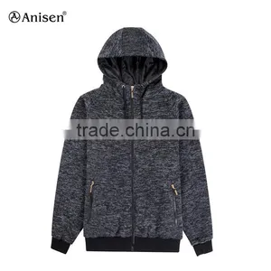 Wholesale New Fall Winter 100%polyester Hot Sale Mens Sweater Fleece Men Jacket Casual Model Hoodies Coat thumbnail-1