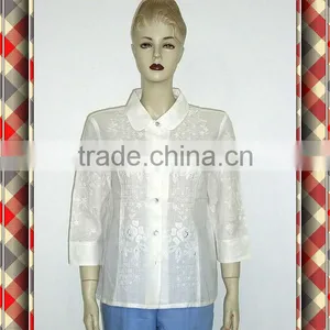 2016 New Arrival High Quality Ladies Wear Women Shirt thumbnail-1