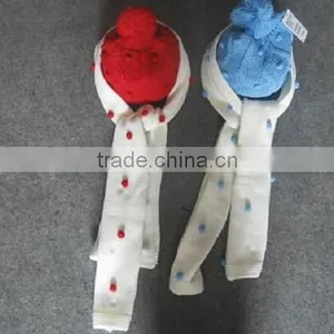 Coffee Pure Colour Scarf and Glove 2pcs Sets thumbnail-4