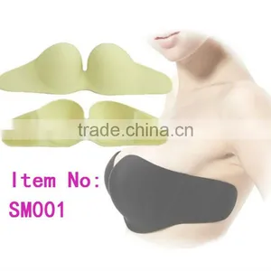 Adhesive Silicone Strapless Invisible Bra thumbnail-1