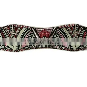 Customized Ethnic Colorful Canvas Belt With YKK Zipper thumbnail-2