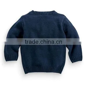Newly Cartoon Style Kid Christmas Knitted Sweater thumbnail-2