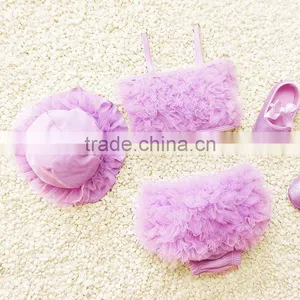 S31359W Fashion Three-piece Cute Lace Sexy Baby Bikini thumbnail-1