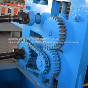 Barrel Steel Corrugated Sheet Roll Forming Machine