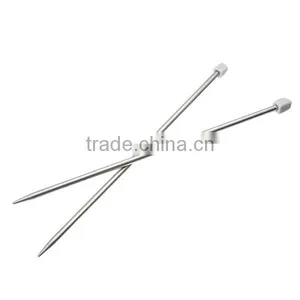 Custom 34.7cm Double Stainless Steel Single Pointed Knitting Needles thumbnail-3
