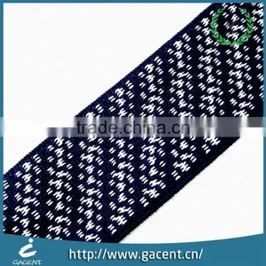 OEM Polyester Flexible Jaquard Logo Woven Elastic Band thumbnail-2