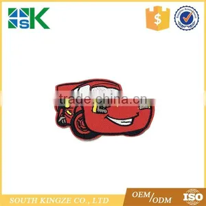 Embroidered Patches Stripes Car Sticker For Clothes Backpack Patch Labels Iron On Applique Sewing Accessories thumbnail-2