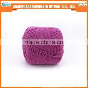 China Supplier From Knitted Cotton Yarn Factory Cheap Wholesale Cotton Yarn With Silk for Yarns Knitting thumbnail-1