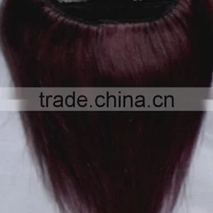 Hot Selling Human Hair Bang Pieces 100% Human Hair Fringe in Wigs thumbnail-1