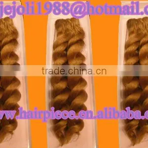 Cheap Mixed Animal Hair Extension, Animal Hair Mix Synthetic Hair Weave Extension thumbnail-1