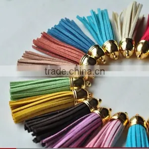 Decorative and Fashion Colorful Custom Leather Tassels for Handbag thumbnail-2