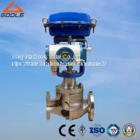HCN Low Noise Cage Type Pneumatic Globe Control Valve thumbnail-1