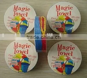 Circle Compressed Towel thumbnail-1