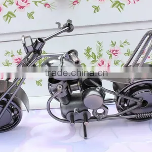 Handmade Metal Motorcycle Model Iron Craft Decoration & Gift New thumbnail-1