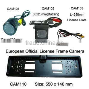 Night Vision License Plate Camera Wireless Parking Sensor System thumbnail-5