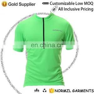 Customizd Wholesale Basics Men's Short Sleeve Cycling Jersey - Bike Biking Shirt Cycling Wear thumbnail-1