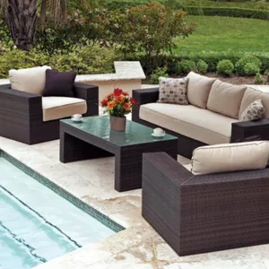 UV Resistant Outdoor Lounge Furniture Modern Customized Decorative thumbnail-1
