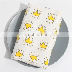100% Organic Cotton Bamboo Muslin Baby Blanket Wrap Wholesale Cheap Newborn Infant Blanket Baby Swaddle thumbnail-3