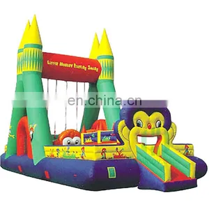 Children Inflatable Big Jumgle Bouncer Amusement City thumbnail-6