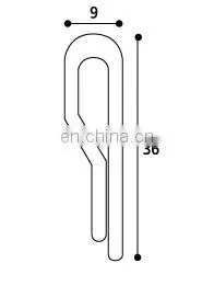 Shirt Clips Clear Plastic Shirt Clips thumbnail-3