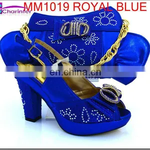 Italian Matching Shoes and Bags Nigeria Wedding Shoes and Bags African Shoes and Bag Sets thumbnail-3