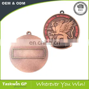 Best Sales Cheap Custom Embossed Metal Medals thumbnail-2