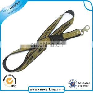Fashion Glitter Neck Lanyard With Metal Hook and Safty Buckle thumbnail-2