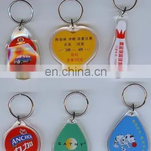 Custom Round Clear Acrylic Keychain thumbnail-3