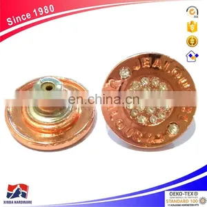 The New 2017 Alloy Metal Jeans Buttons Factory Custom Alloy Buttons thumbnail-2