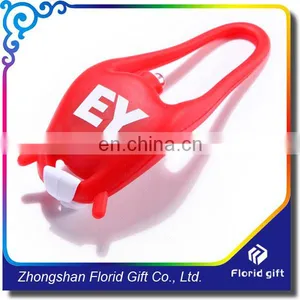Mini Silicone Cycling Bike Light LED Front / Rear Security Warning Lamp thumbnail-3