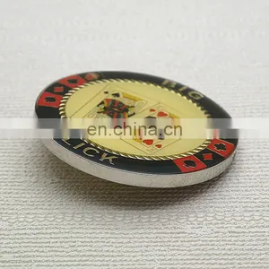 High Quality Enamel Epoxy Coin With Coin Display Box thumbnail-4