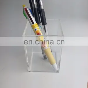 Wholesale Office Storage Clear Acrylic Pen Box thumbnail-3