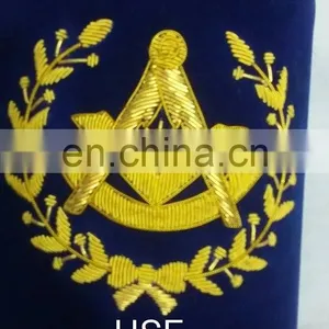 MASONIC REGALIA GRAND LODGE PAST MASTER CUFF'S BLUE thumbnail-3