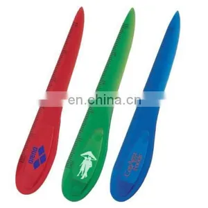 Plastic Letter Opener Ruler Custom Logo thumbnail-2