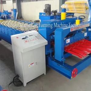 Steel Tile Roofing Roll Forming Machine thumbnail-1