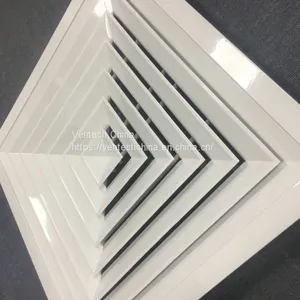 Aluminum Supply Square Lay in Air Ceiling Diffusers Parts China Supplier thumbnail-3
