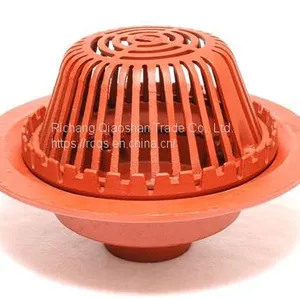 3000 Series Cast Iron Roof Drain With 4 Inch No-Hub Outlet for Roof Drainage thumbnail-1