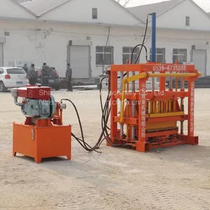 QT4-40 New Model! Hydraulic Gypsum Block Making Machine China thumbnail-2