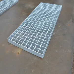 Galvanized Steel Mesh Grating for Industrial Floors Hinged Steel Grating thumbnail-3