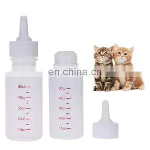 Hot Sale 50ml Pet Nurser Nursing Feeding Bottle Puppy Milk Feeder With Replace Nipples And Brush thumbnail-6