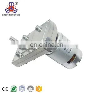 ET-CGM95-A 12V dc Gear Motors 60mm 24V Flat Gear Reduced Electric Motors for Sale Low Rpm Motors thumbnail-4